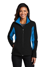 ATF Ladies Core Colorblock Soft Shell Jacket