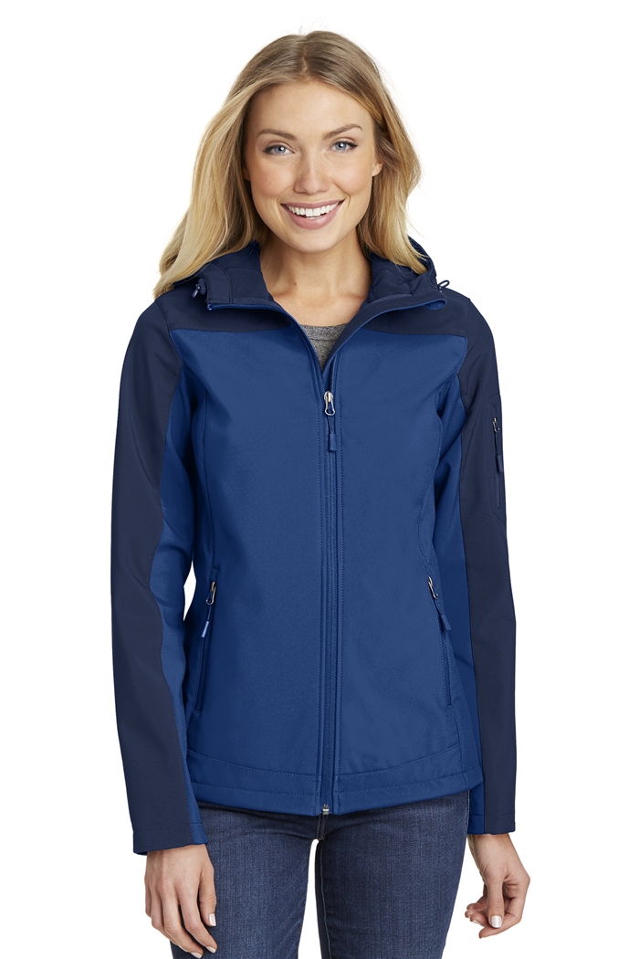 FBI Ladies Hooded Core Soft Shell Jacket