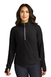 FBI Ladies Microfleece Â¼ Zip Pullover