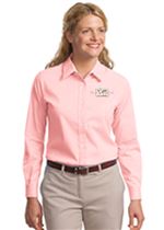 DHS Ladies Easy Care Woven Shirt