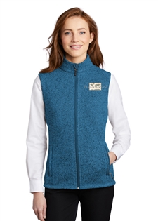 DHS Ladies Sweater Fleece Vest