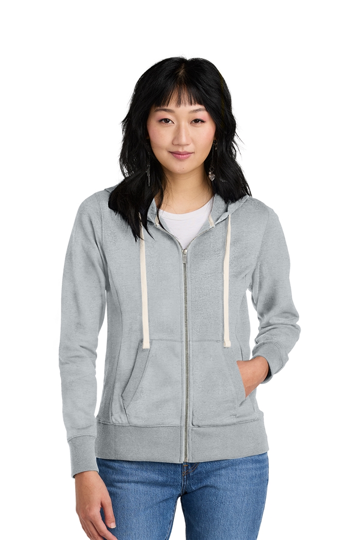 NCIS Ladies DistrictÂ® Re-Fleeceâ„¢ Full-Zip Hoodie