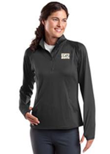 OA Ladies Sport-Wick Stretch 1/2 Zip Pullover