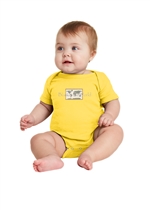 DHS Rabbit Skinsâ„¢ Infant Short Sleeve Baby Rib Bodysuit