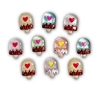 Badge Reel Button Cover - Ice Cream (Pack of 10)