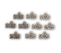 2025 Charms (Pack of 10)