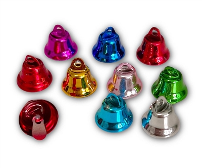 11MM Chrome Colored Bells (Pack of 10)