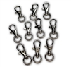 Metal Silver Lobster Clasp Hardware (Pack of 10)