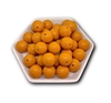 Solid Mustard 20MM Bubblegum Beads (Pack of 3)