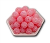 Pink Rhinestone 20MM Bubblegum Beads (Pack of 3)