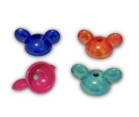 Mutli Color Mouse Hat Bead Topper (Set of 4)