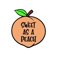 Badge Reel Peach NO HOLE