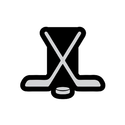 Badge Hockey Sticks NO HOLE