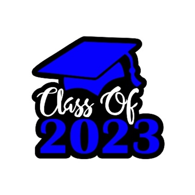 Badge Reel Senior Class of 2023 NO HOLE