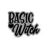 Badge Reel Basic Witch/Bitch NO HOLE