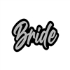 Badge Reel Bride NO HOLE