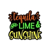 Badge Reel Tequila Lime and Sunshine NO HOLE