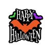 Badge Reel Happy Halloween NO HOLE