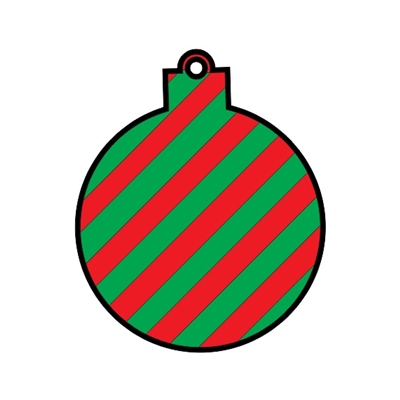 Christmas Ball Ornament 3"