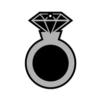 2.25" Diamond Ring