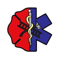 Fire & EMS Cross 3"