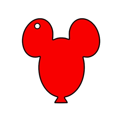 Mouse Balloon 2.75"