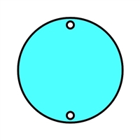Two Hole Circle 3"