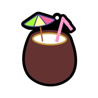 Coconut Drink 3"