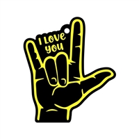 I Love You ASL 3"
