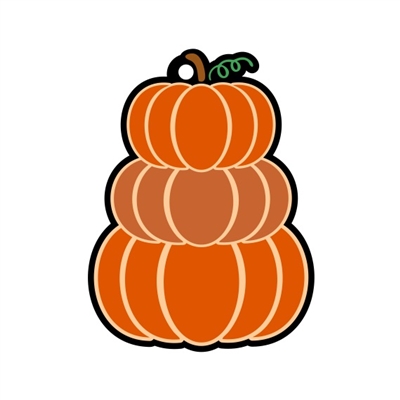 Stacked Pumpkins 3"