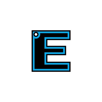 Letter E Bold 2.14"