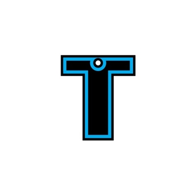 Letter T Bold 2.28"