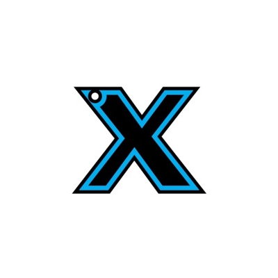 Letter X Bold 2.5"