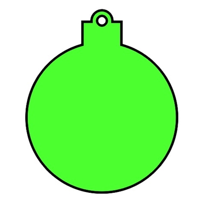 Christmas Ball Ornament 4.5"