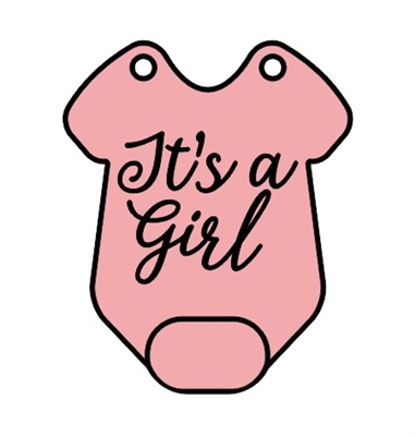 Baby Onesie Ornament 4"