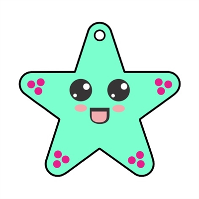 Star Ornament 4"