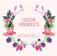 Custom Ornament With Vinyl Cut File