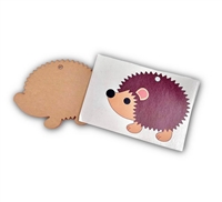 Hedgehog 3" With Vinyl Decal Set