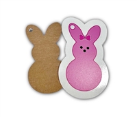 2" Bunny Front Pink