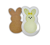 2" Bunny Front Yellow