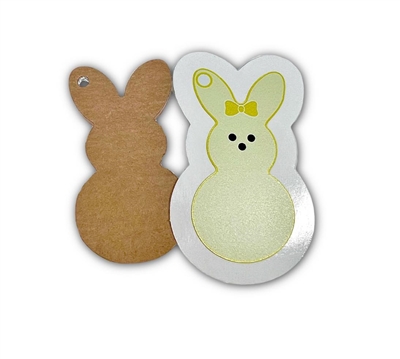 2" Bunny Front Yellow