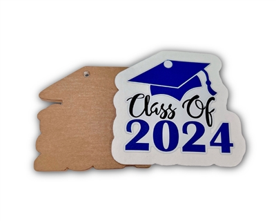 2" Class of 2024 - Blue
