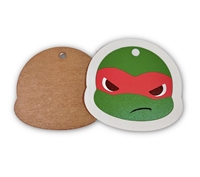 2" Turtle Face - Red (Raphael)