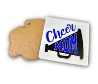 2" Cheer Mom (Blue)