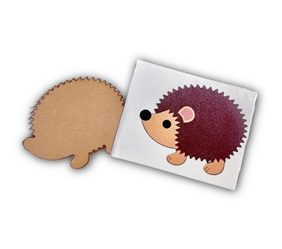 Badge Reel Hedgehog (NO HOLE)