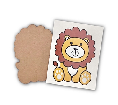 Badge Reel Lion (NO HOLE)