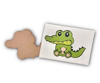 Badge Reel Alligator (NO HOLE)