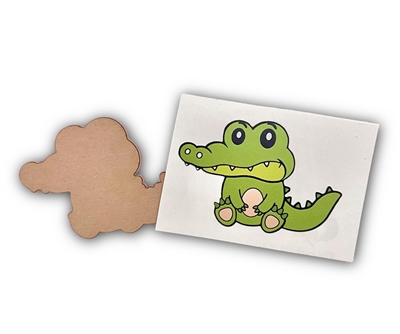 Badge Reel Alligator (NO HOLE)