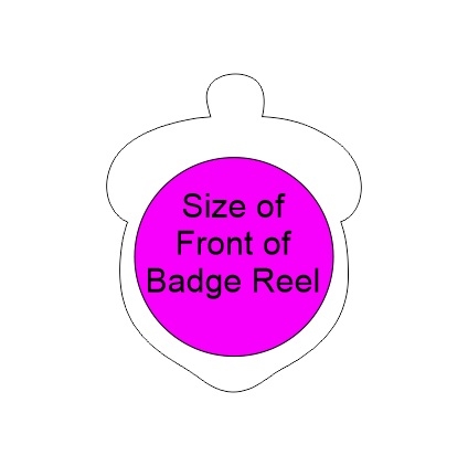 Badge Reel Elfie (NO HOLE)