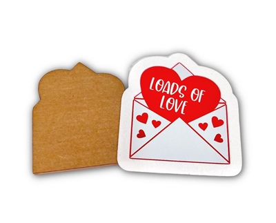 Badge Reel Love Letter (NO HOLE)